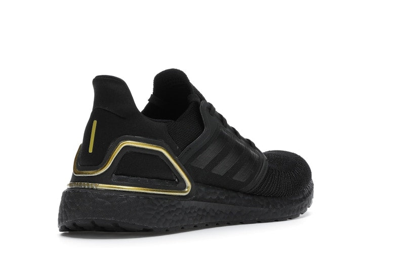 adidas Ultra Boost 20 Core Black Gold Metallic