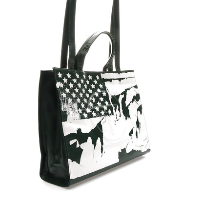 Telfar Flag Bag Medium Green/White