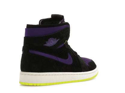 Jordan 1 High Zoom Air CMFT Black Court Purple Lemon Venom (Women's)