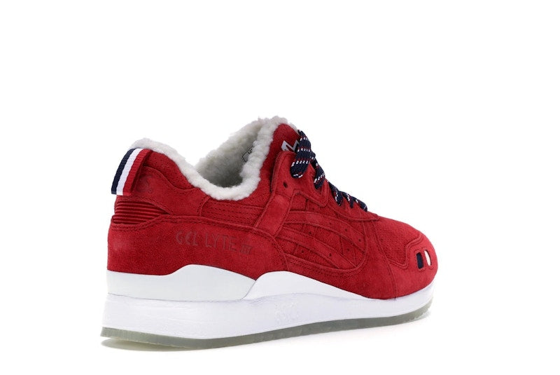 ASICS Gel-Lyte III Kith x Moncler Red