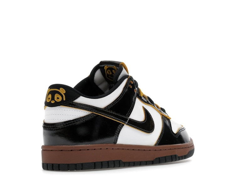Nike Dunk Low SE Panda-Monium White Black Fauna Brown (GS)