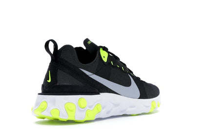 Nike React Element 55 Black Wolf Grey Volt