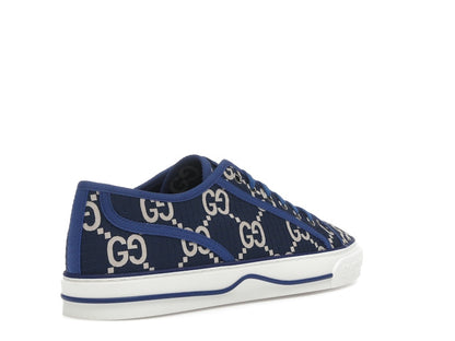 Gucci Tennis 1977 Low GG Monogram Blue