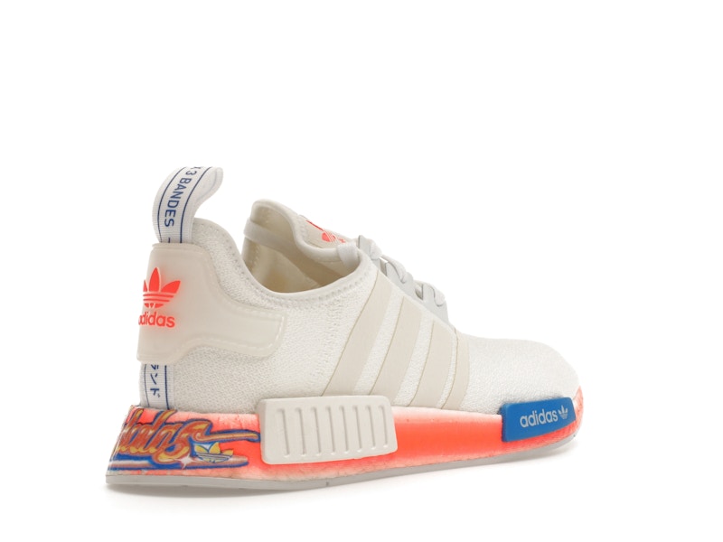 adidas NMD_R1 Cloud White Orange