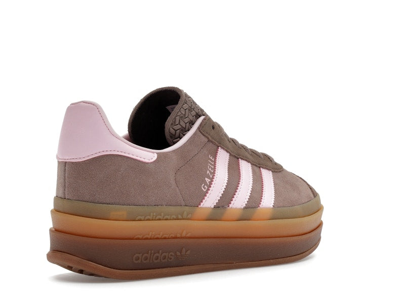 adidas Gazelle Bold Trace Brown Clear Pink (Women's)