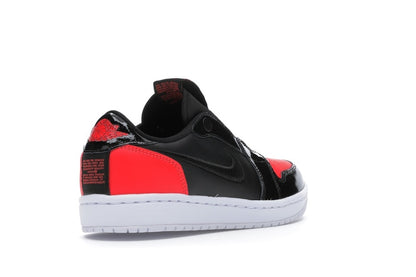 Jordan 1 Low Slip Black Hot Punch (Women's)
