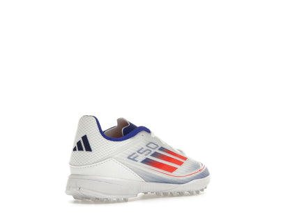 adidas F50 League Turf Cloud White Solar Red Lucid Blue (GS)