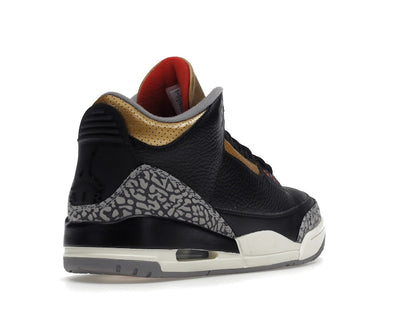 Jordan 3 Retro Black Cement Gold (Women's)