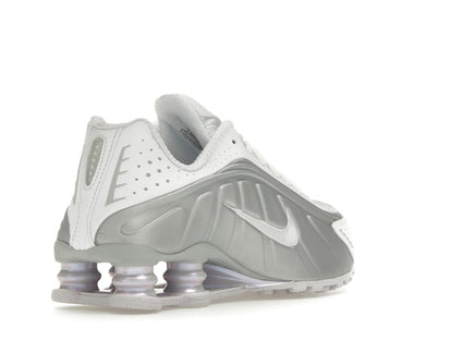 Nike Shox R4 White Metallic Platinum Barely Grape (Women's)