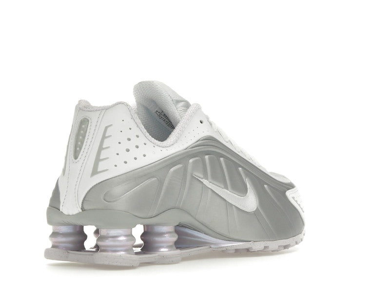 Nike Shox R4 White Metallic Platinum Barely Grape (Women's)