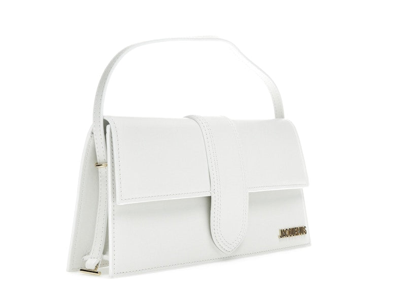 Jacquemus Le Bambino Long Shoulder Bag White