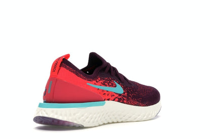 Nike Epic React Flyknit Bordeaux Hyper Jade (Women's)