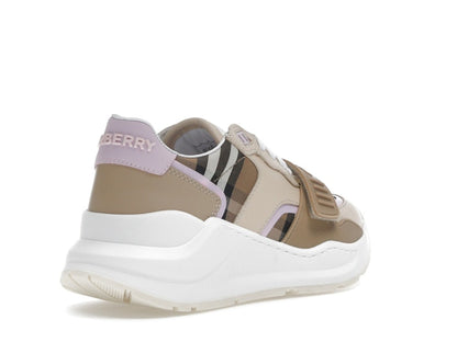 Burberry Ramsey Vintage Check Sneaker Beige Taupe Brown (Women's)