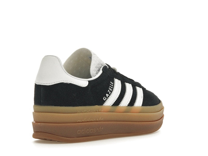 adidas Gazelle Bold Black White Gum (Women's)
