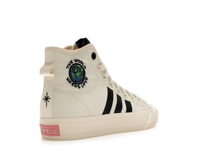 adidas Nizza Hi RF André Saraiva The World Needs Love Cream