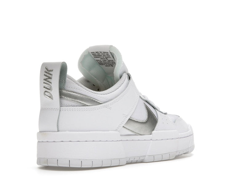 Nike Dunk Low Disrupt White Silver (Women's)