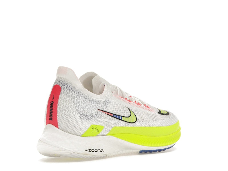 Nike ZoomX Streakfly Premium White Volt Racer Blue