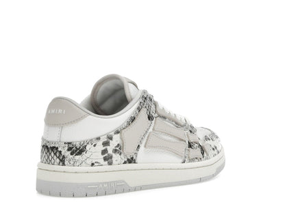 AMIRI Skel Top Low Snake Alabaster