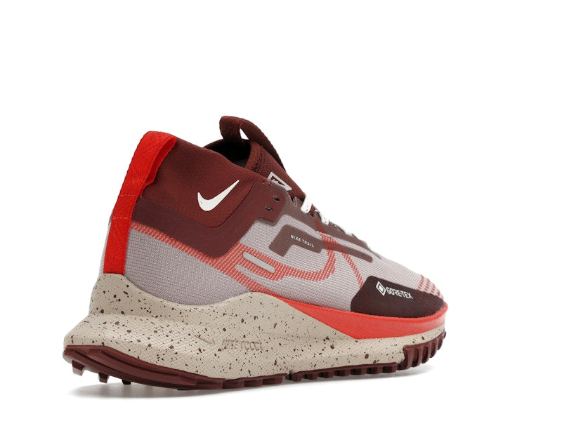 Nike React Pegasus Trail 4 Gore-Tex Diffused Taupe Dark Pony Sail Picante Red (Women's)