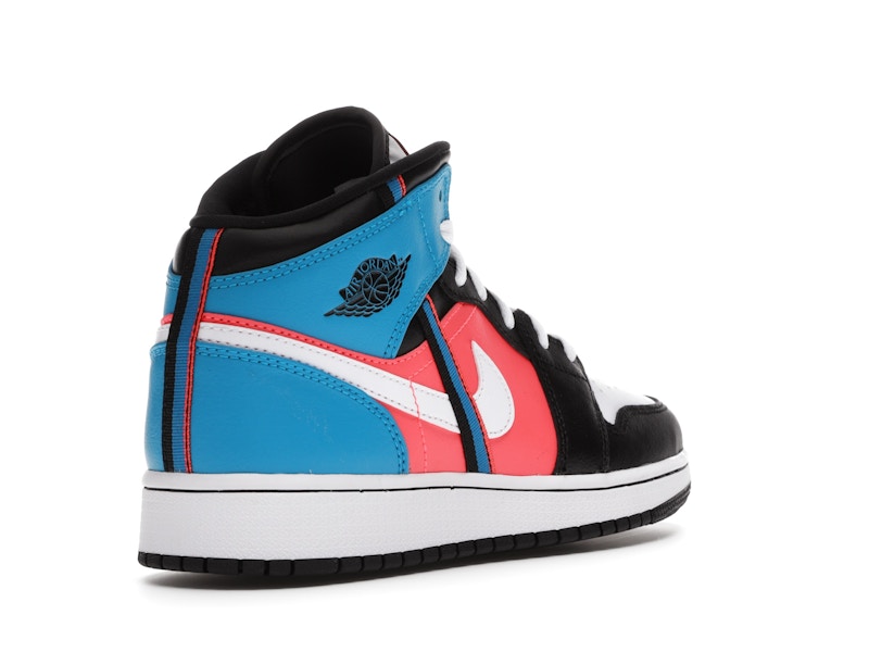 Jordan 1 Mid Tri Color Ribbons (GS)