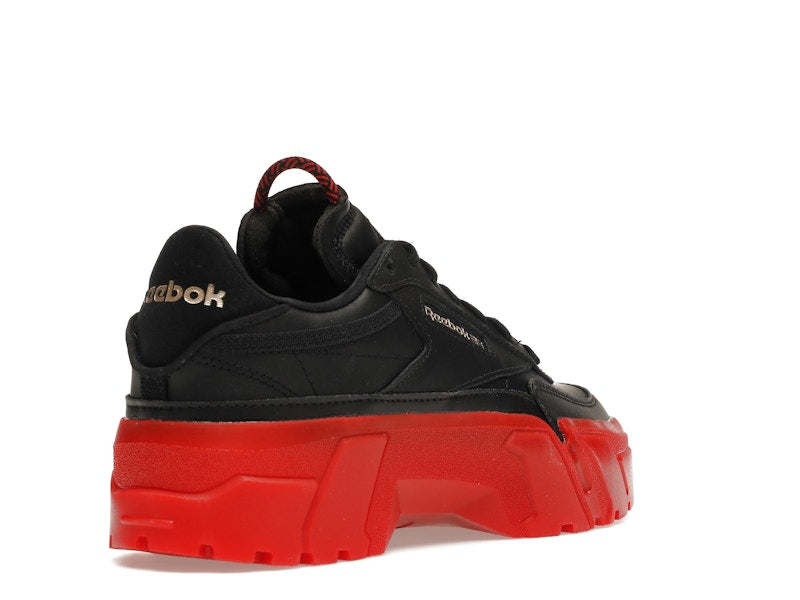 Reebok Club C Cardi B Black Red (Women's)