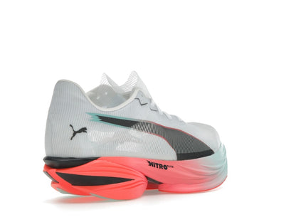 Puma Fast-R Nitro Elite 3 White Glowing Red Mint (Women's)
