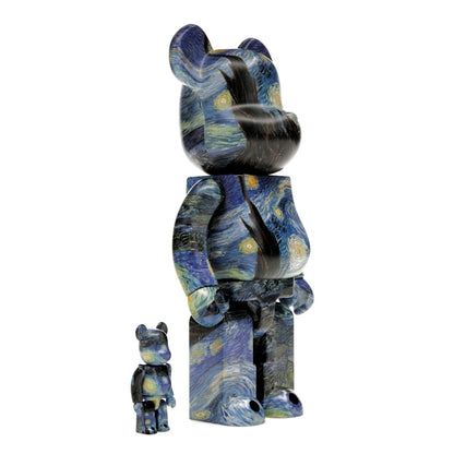 Bearbrick Vincent van Gogh The Starry Night 100% & 400% Set