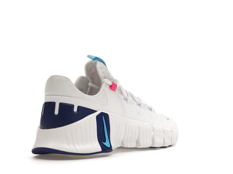 Nike Free Metcon 5 White Aquarius Blue