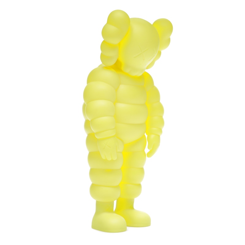 KAWS What Party Vinyl Figure Yellow