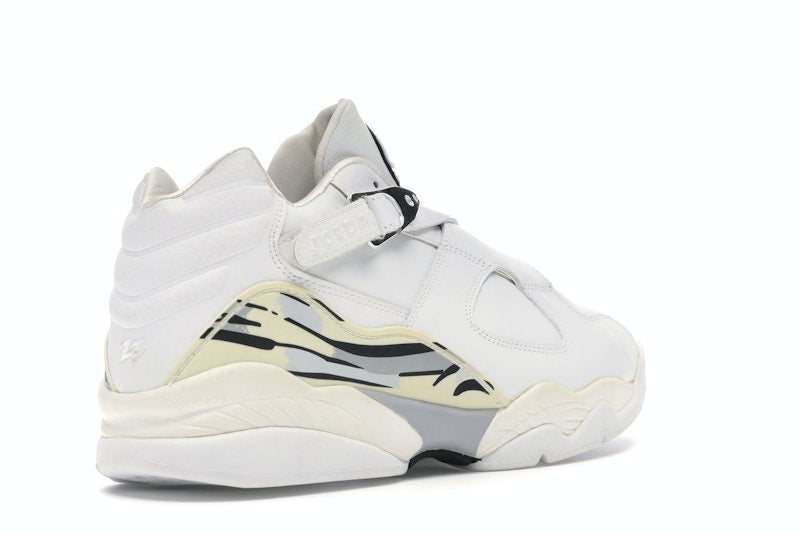 Jordan 8 Retro Low White Metallic Silver