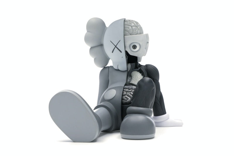 KAWS Resting Place Vinyl Figure Grey