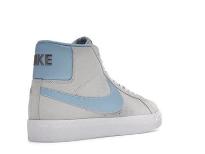 Nike SB Blazer Mid Soft Grey Baby Blue