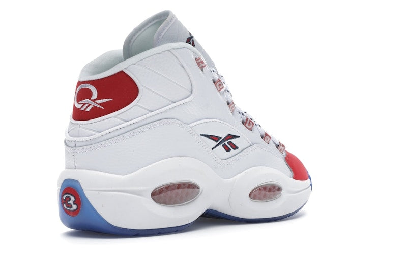 Reebok Question Mid Red Toe 25th Anniversary