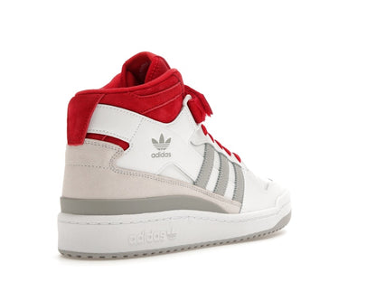 adidas Forum Mid White Red Grey