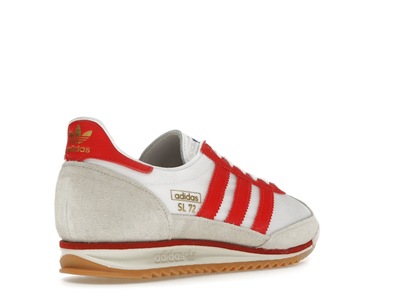 adidas SL 72 OG Cloud White Better Scarlet (Women's)