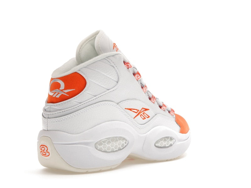 Reebok Question Mid Orange Toe