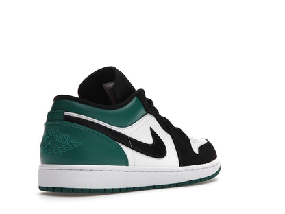 Jordan 1 Low White Black Mystic Green