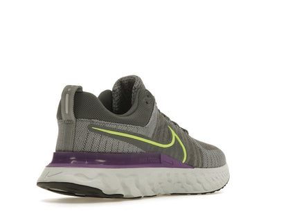 Nike React Infinity Run Flyknit 2 Grey Volt Wild Berry