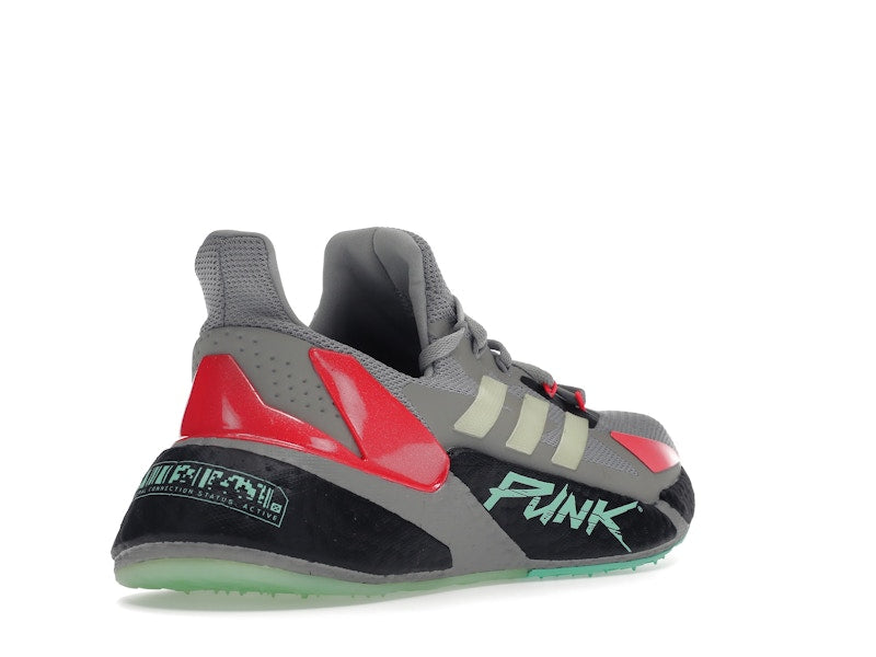 adidas X9000L4 Cyberpunk 2077 Grey Yellow Zest Pink