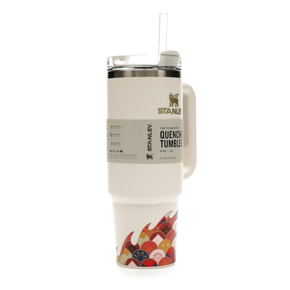 Stanley The Lunar New Year Limited Edition Flowstate Quencher 30oz Tumbler Cream Dragon
