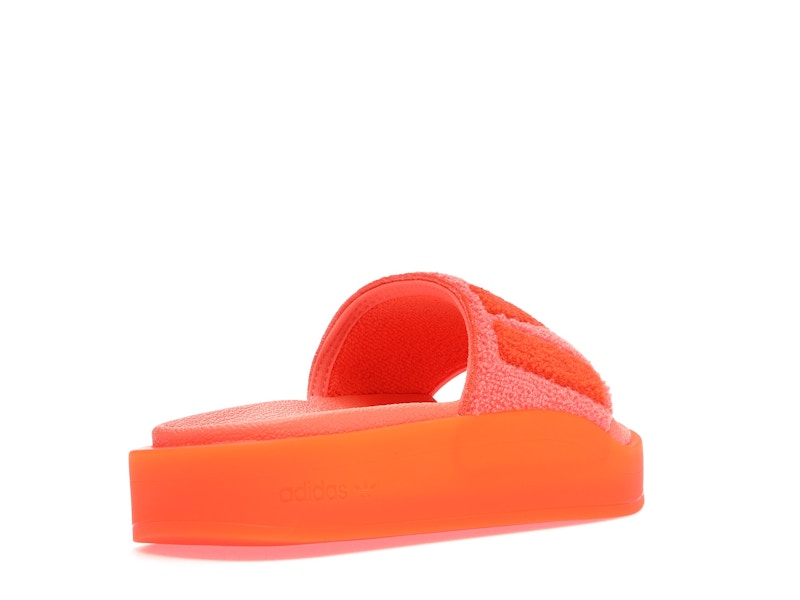 adidas Slides Beyonce Ivy Park Screaming Orange