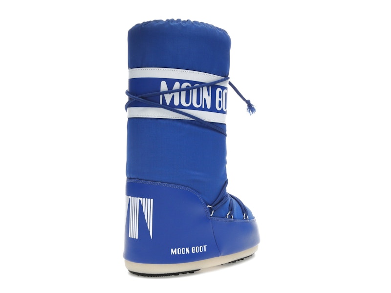 Moon Boot Icon Nylon Boot Electric Blue