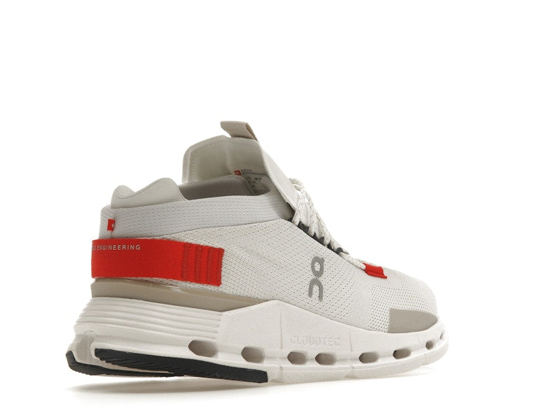 On Running Cloudnova White Red