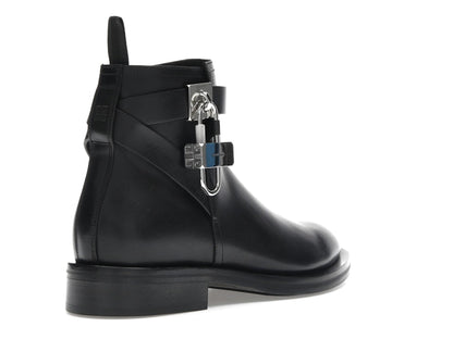 Givenchy Lock Ankle Boots Black