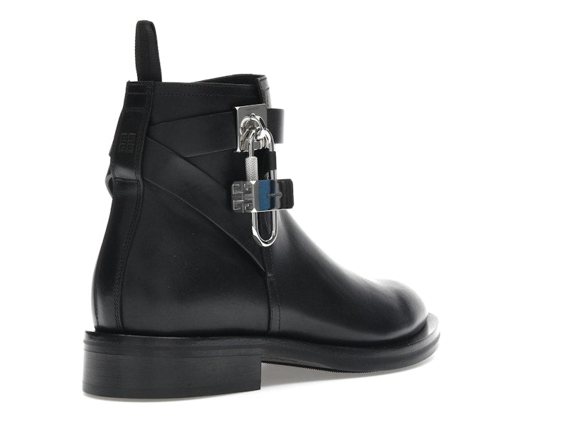 Givenchy Lock Ankle Boots Black