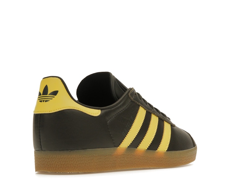 adidas Gazelle Shadow Olive Yellow Gum