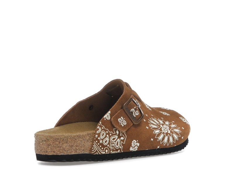 Bravest Studios Suede Paisley Clogs Hazel