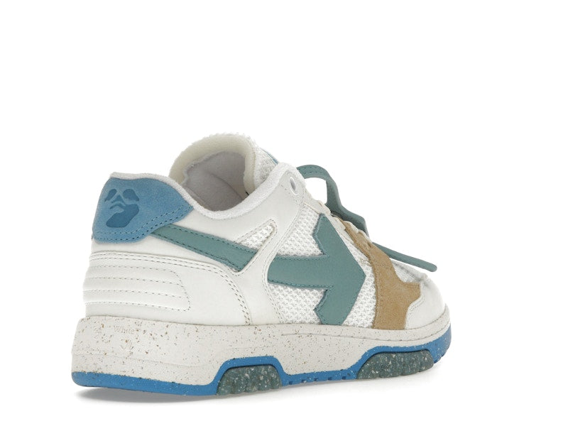 OFF-WHITE Out Of Office Low Slim White University Blue