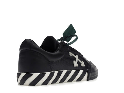 OFF-WHITE Vulc Low Leather Black White SS22