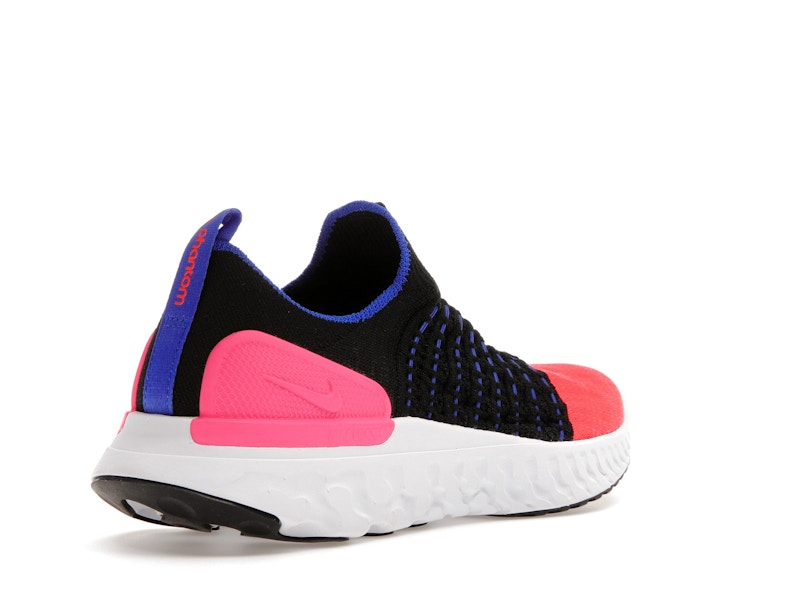 Nike React Phantom Run Flyknit 2 Black Hyper Pink (Women's)
